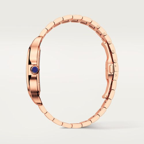 Rose gold santos outlet de cartier skeleton